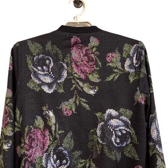 Lululemon Party Bomber Jacket Reversible Garden Party size 10 - Picture 11 of 16